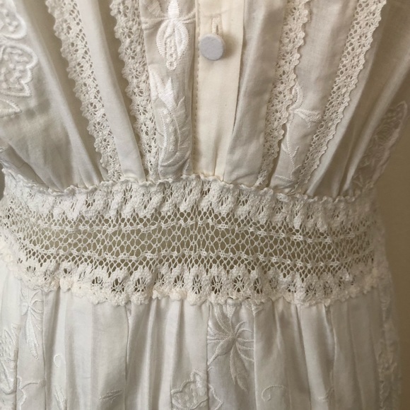Zimmermann Tulsi Flutter Day dress white eyelet lace size 8 - Picture 6 of 16